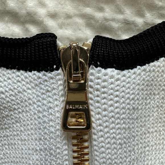 BALMAIN authentic two toned knit mini dress! - Picture 5 of 11